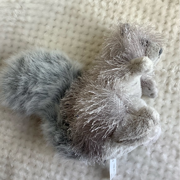 GANZ Webkinz HM203 Plush Grey Squirrel Stuffed Animal Toy No Code - Picture 13 of 16